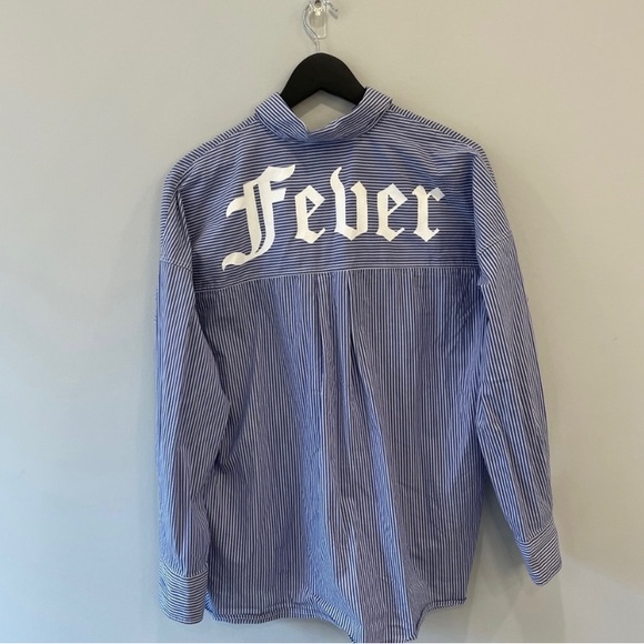 Zadig & Voltaire Tamara Stripes Button Down Shirt - Picture 7 of 10